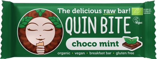 QUIN BITE Dessert Bar Choco Mint 30g