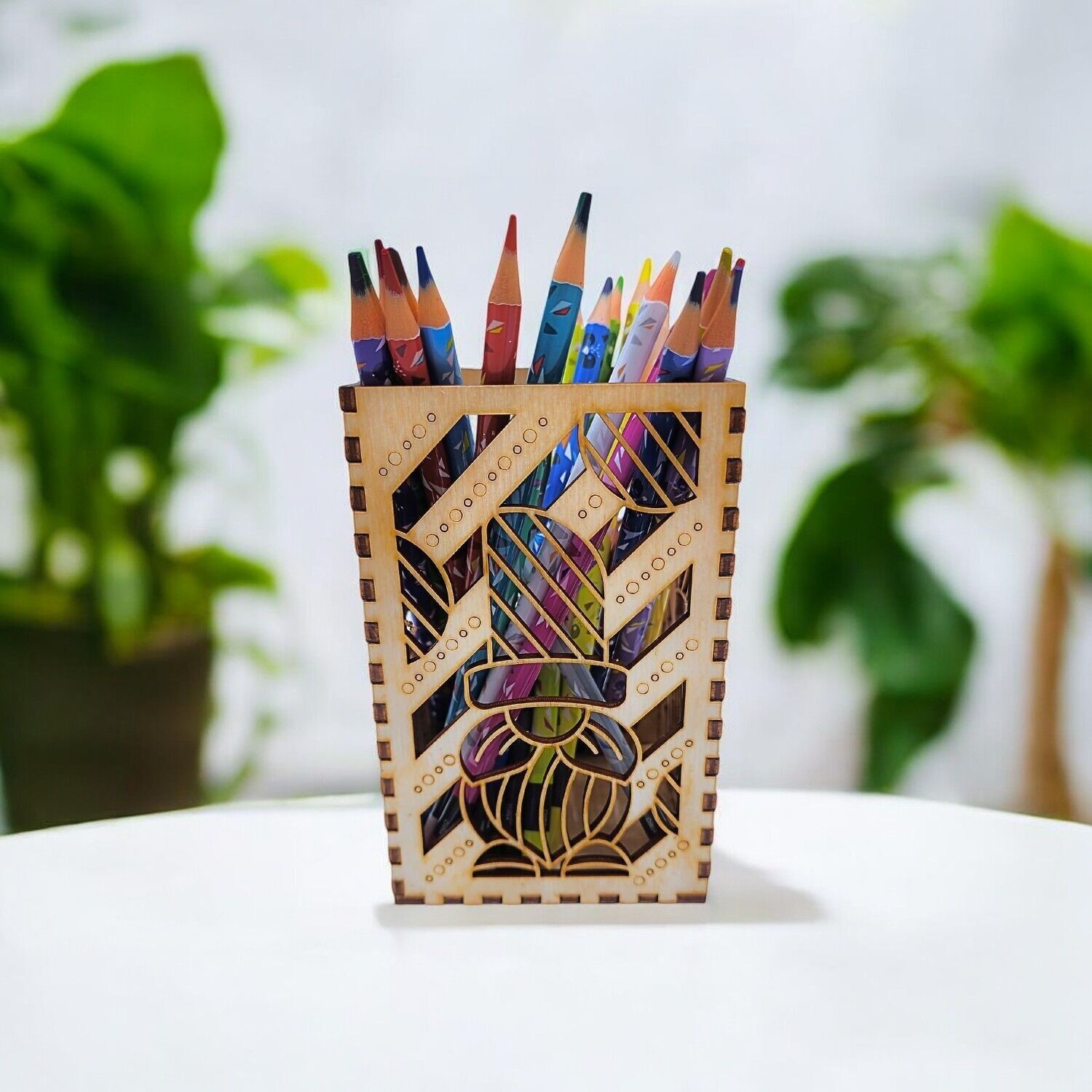 Astuccio in legno - Nano barbuto