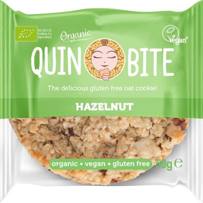 QUIN BITE Cookie Hazelnut 50g