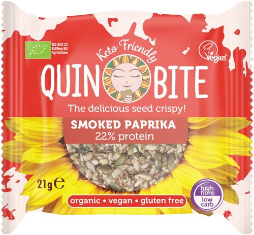 QUIN BITE Seed Crispy  Smoked paprika 21g