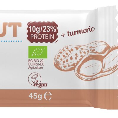 QUIN BITE Peanut Protein Vegan Bar 45g