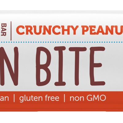 QUIN BITE  Crunchy Peanut Protein Vegan Bar 45g