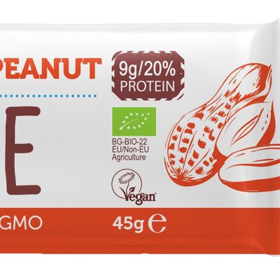 QUIN BITE  Crunchy Peanut Protein Vegan Bar 45g