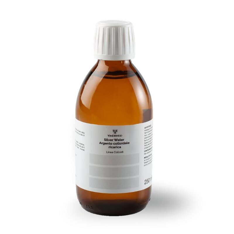Argento Colloidale | Silver Water 20 ppm | Argento Colloidale Ricarica 250 ml | Dispositivo Medico