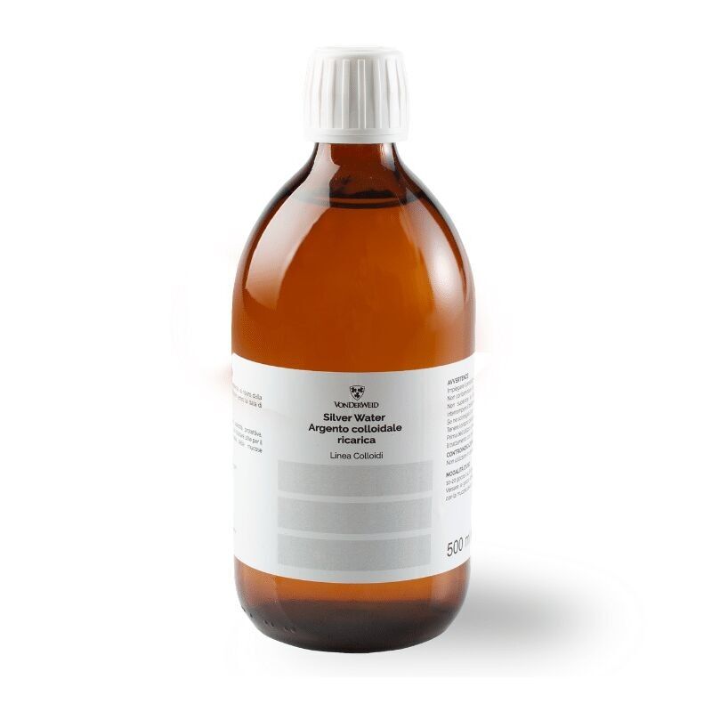 Plata coloidal | Agua de Plata 20 ppm | Recambio Plata Coloidal 500 ml | Dispositivo médico