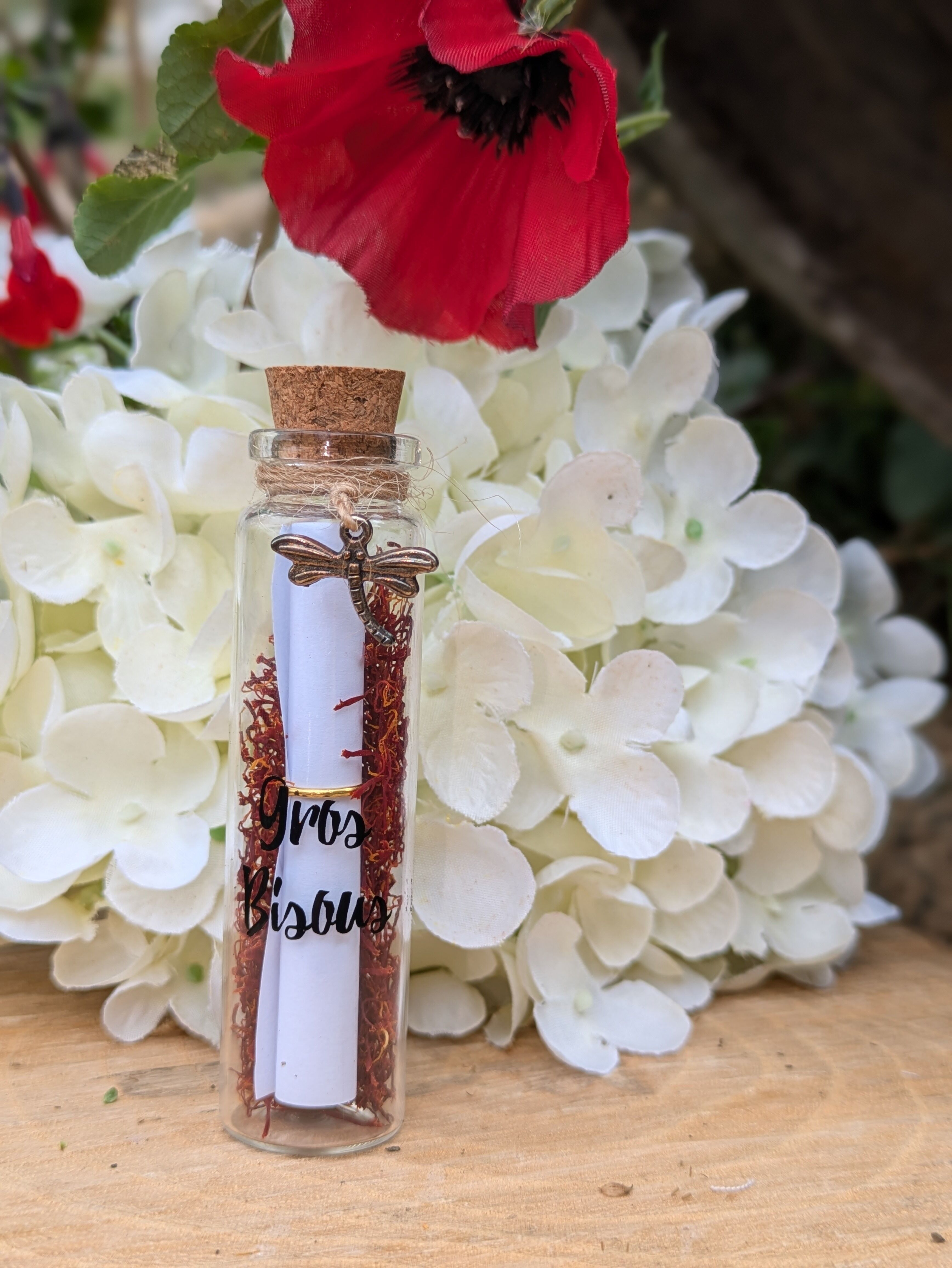 Phiole mit Bio-Safran „Golden Message“