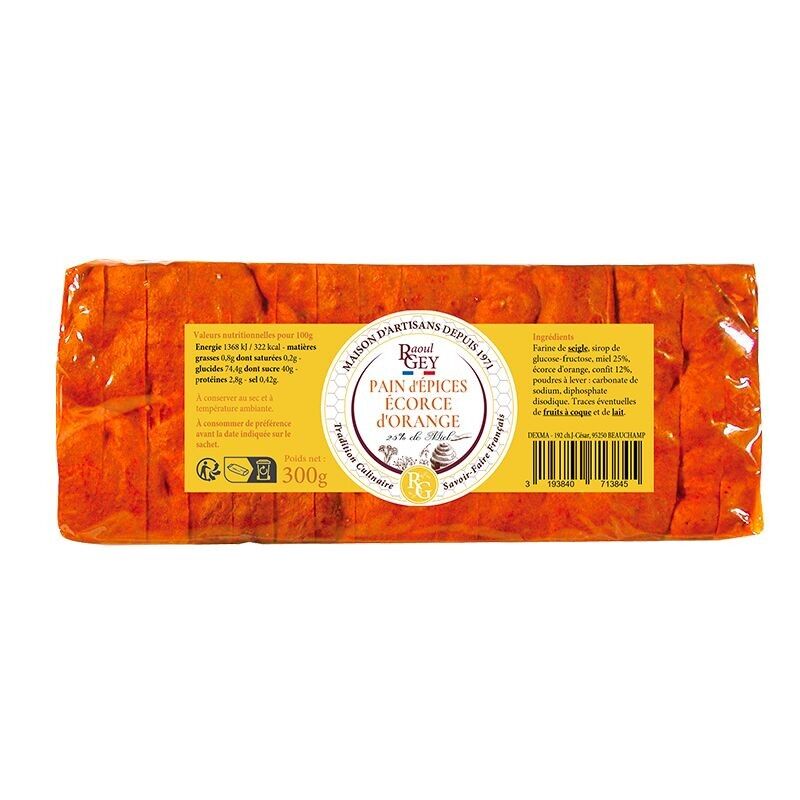 Orange Peel Gingerbread