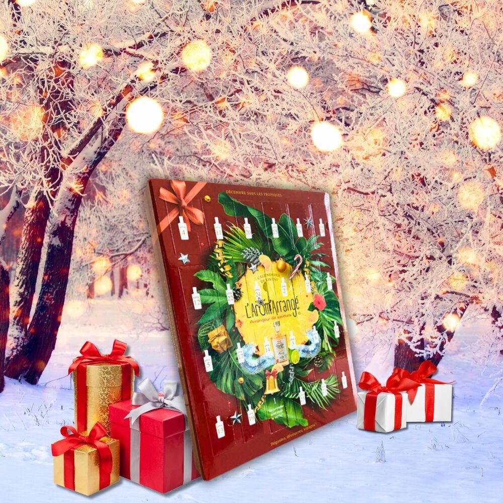 CHRISTMAS - Arranged Rum Advent Calendar - Handcrafted in Amboise