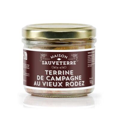 Terrina di campagna al Vieux Rodez Maison Sauveterre - vaso da 90g