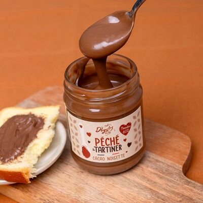 Crema spalmabile al cacao e nocciole - 60% nocciole