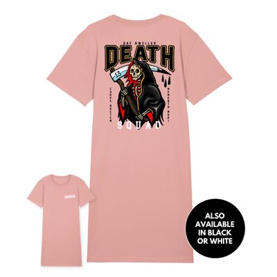 Death Squad' Skater Dress - Pink