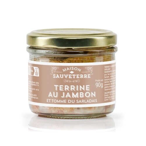 Terrina con prosciutto del Périgord e toma Sarladais - Maison Sauveterre - vaso 90g