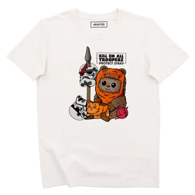 Kill All Troopers T-shirt - Stars Wars Cat T-shirt