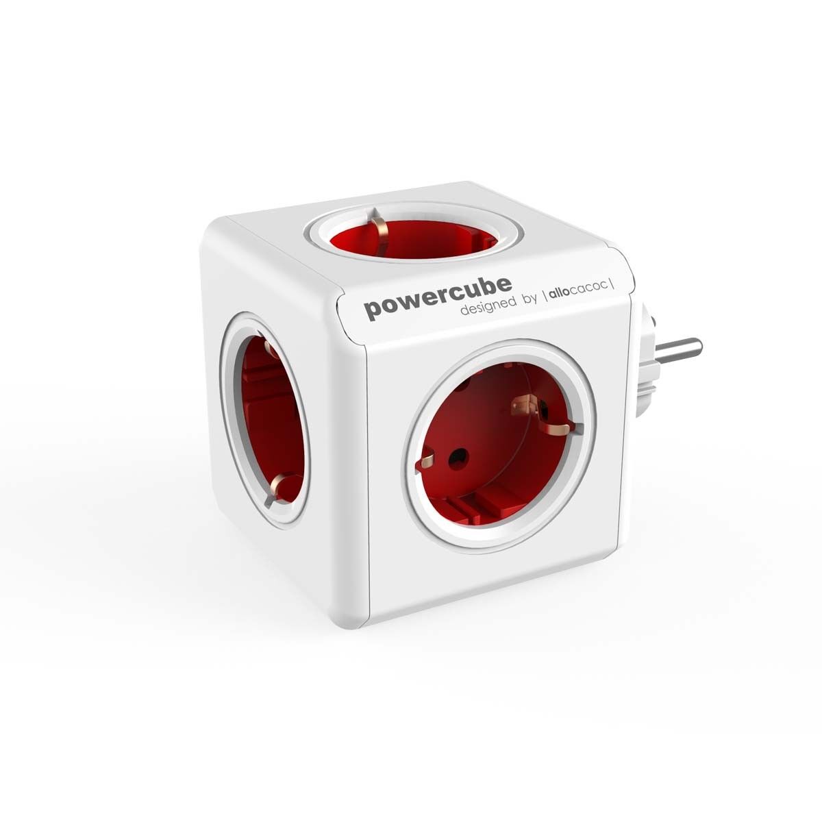 PowerCube Original + Rib, ROSSO, TIPO F DE