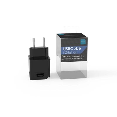 Cubo USB Original, NEGRO, TIPO C EU