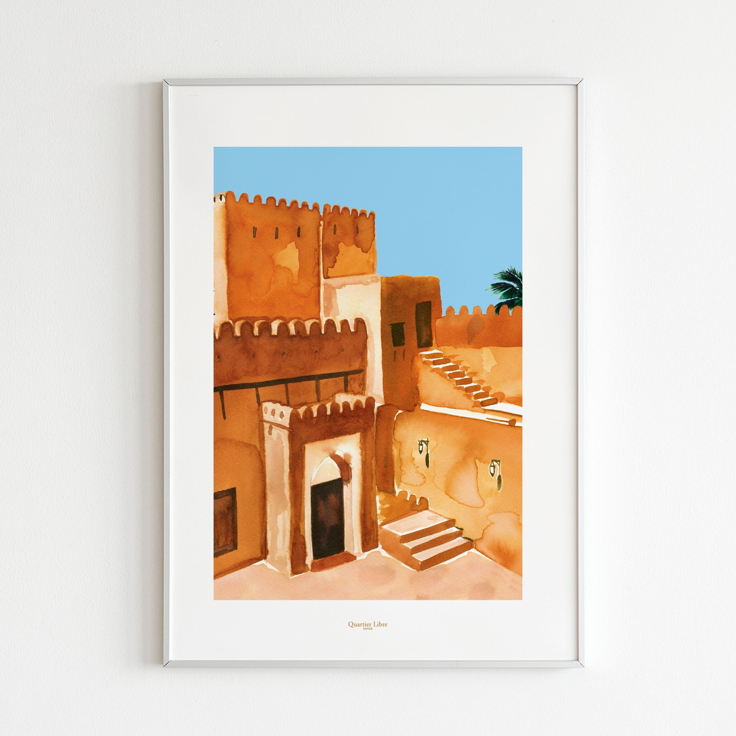 Manifesto 30x40 Medina Quartier Libre