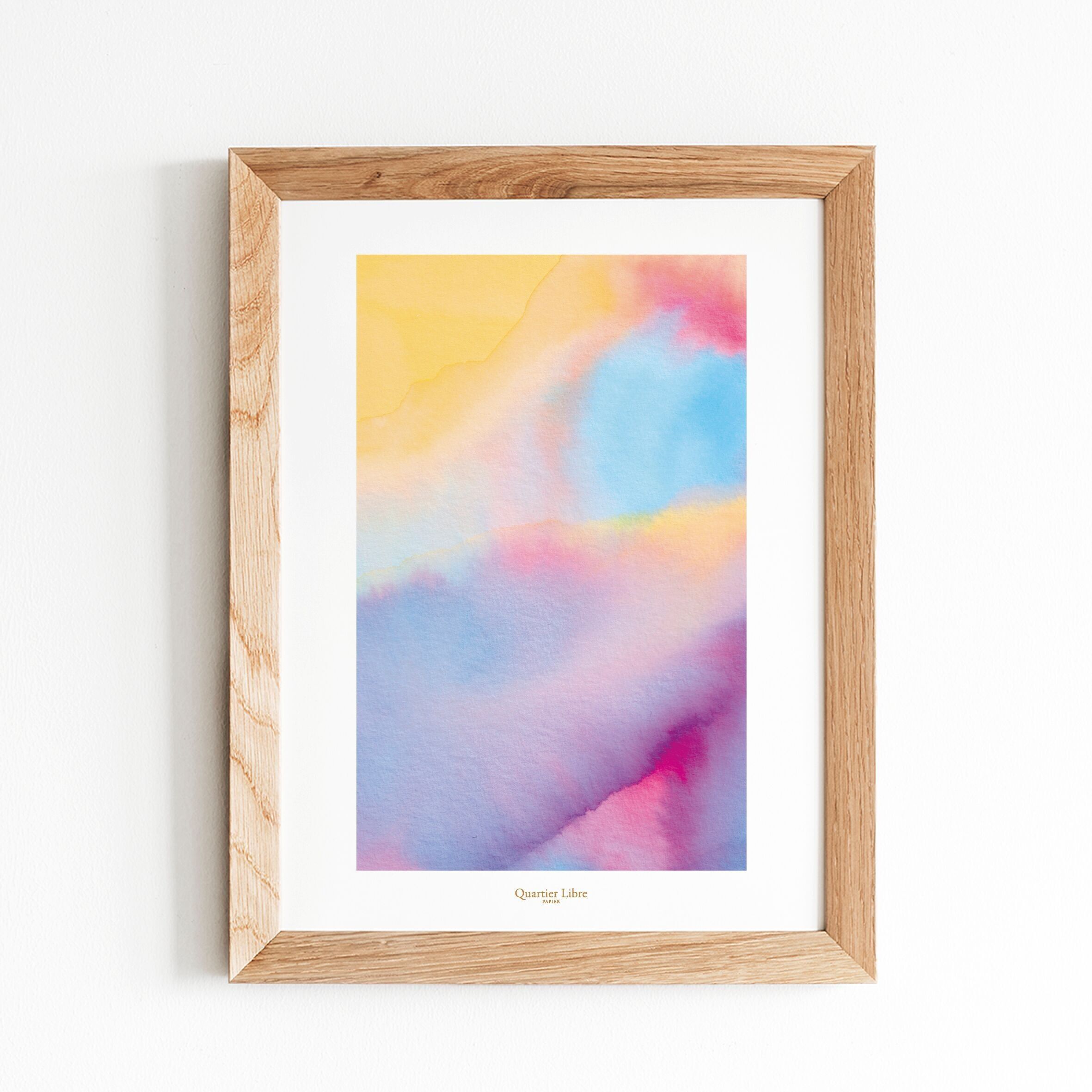 A4 Aurore Quartier Libre poster
