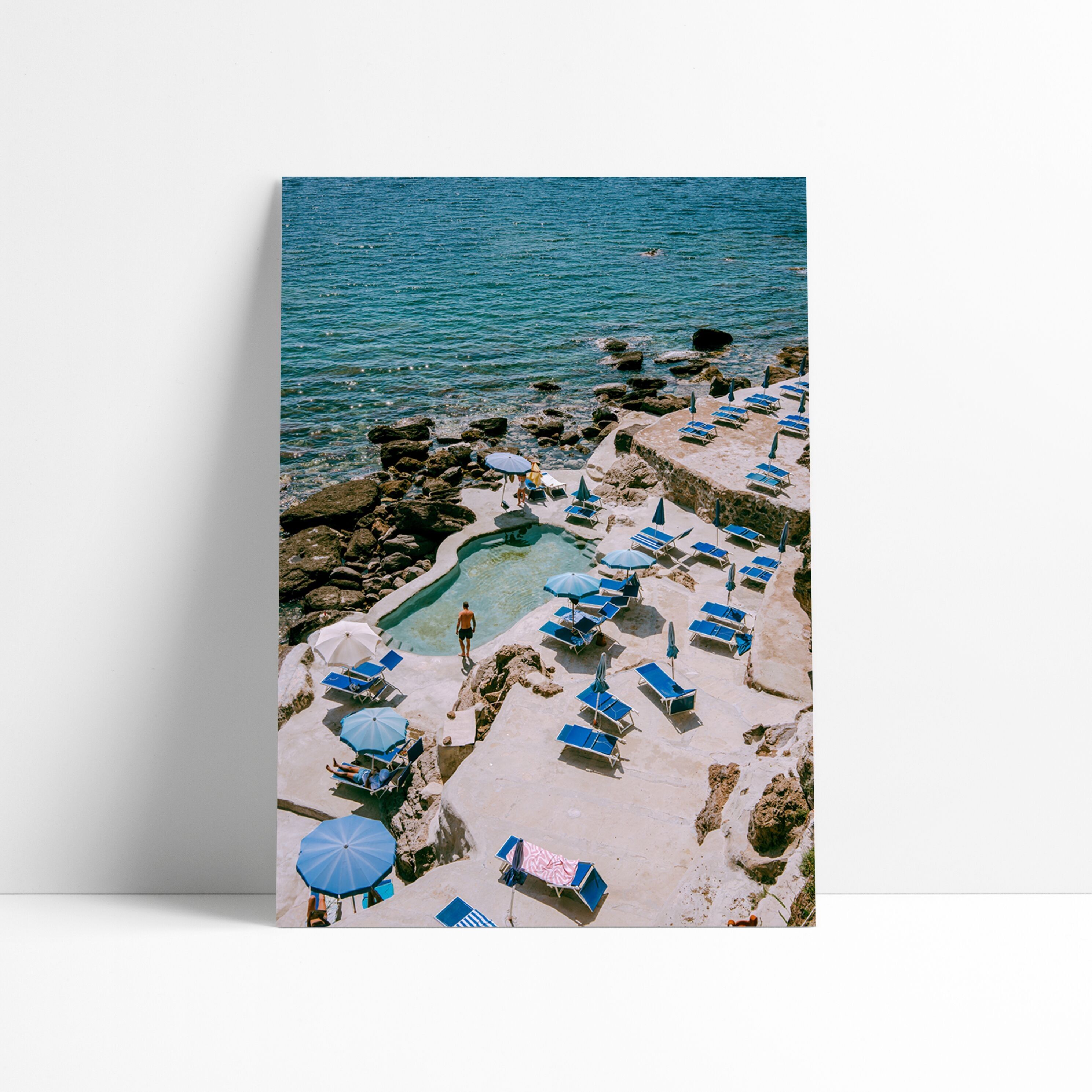 POSTER 30X40 CM - Blaue Stimmung