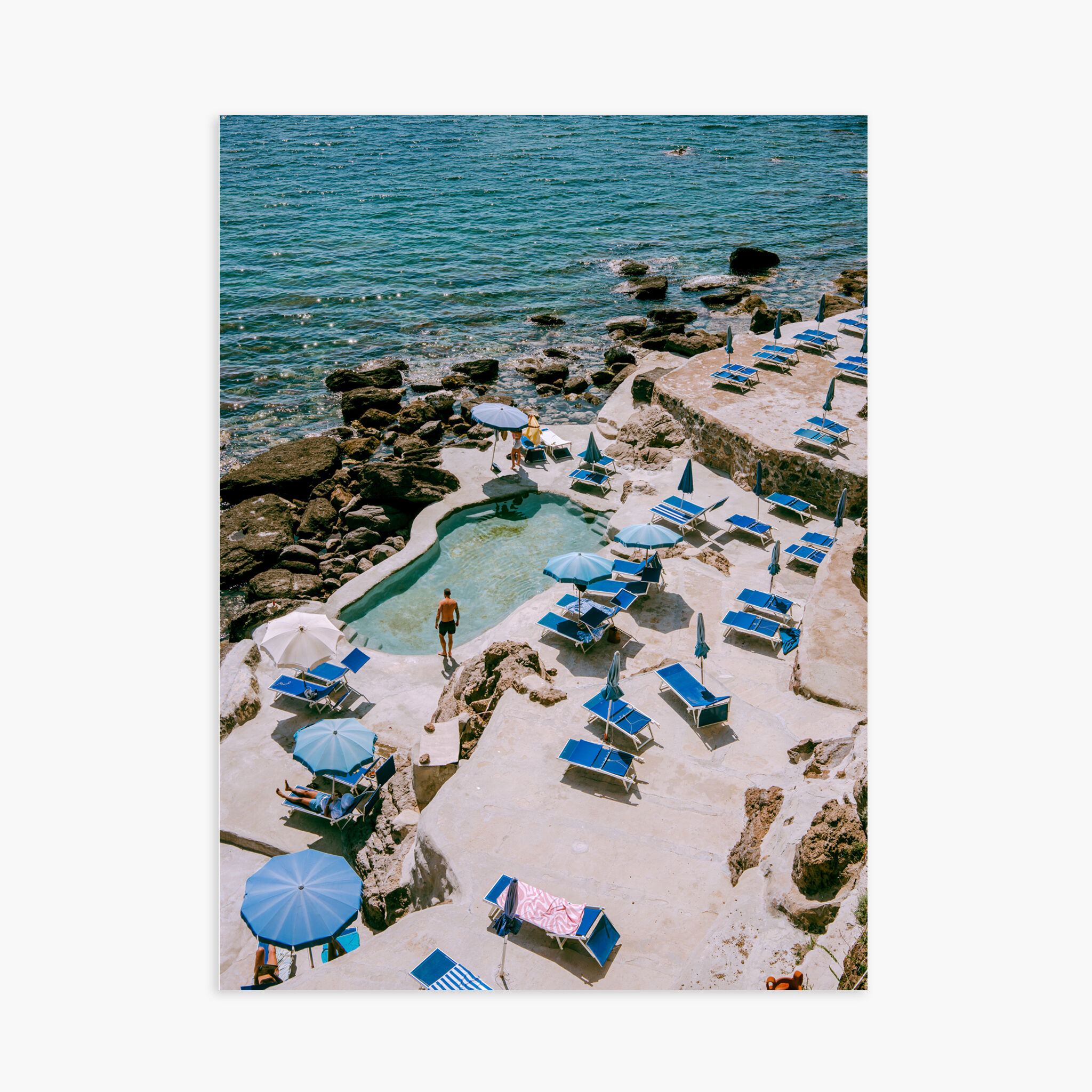 30x40 cm Poster - Blaue Stimmung