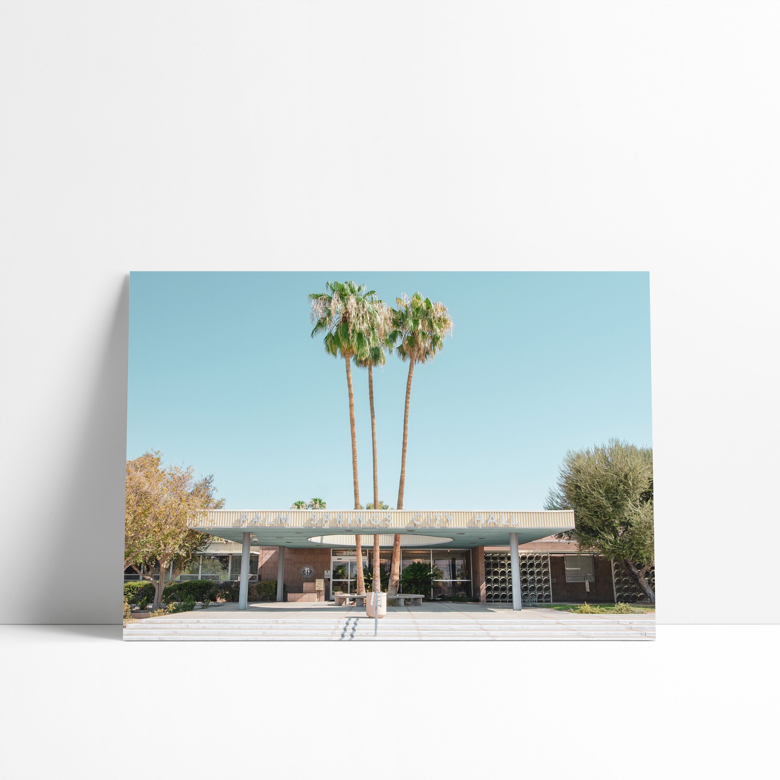 POSTER 30X40 CM -Palm Springs City Hall