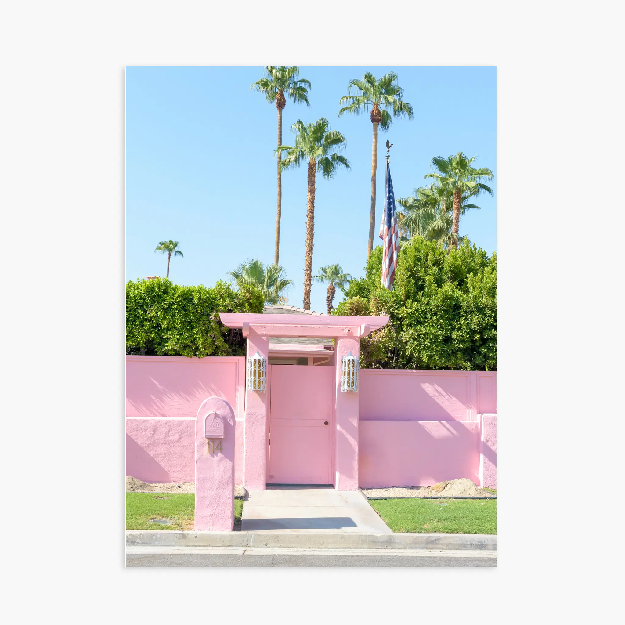 Buy wholesale POSTER 30X40 CM - The Pink House