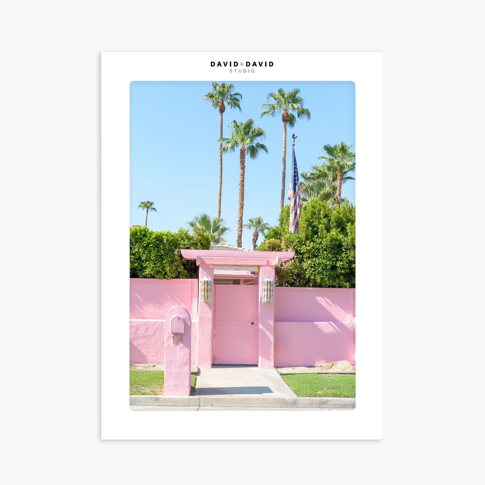 Buy wholesale POSTER 30X40 CM - The Pink House