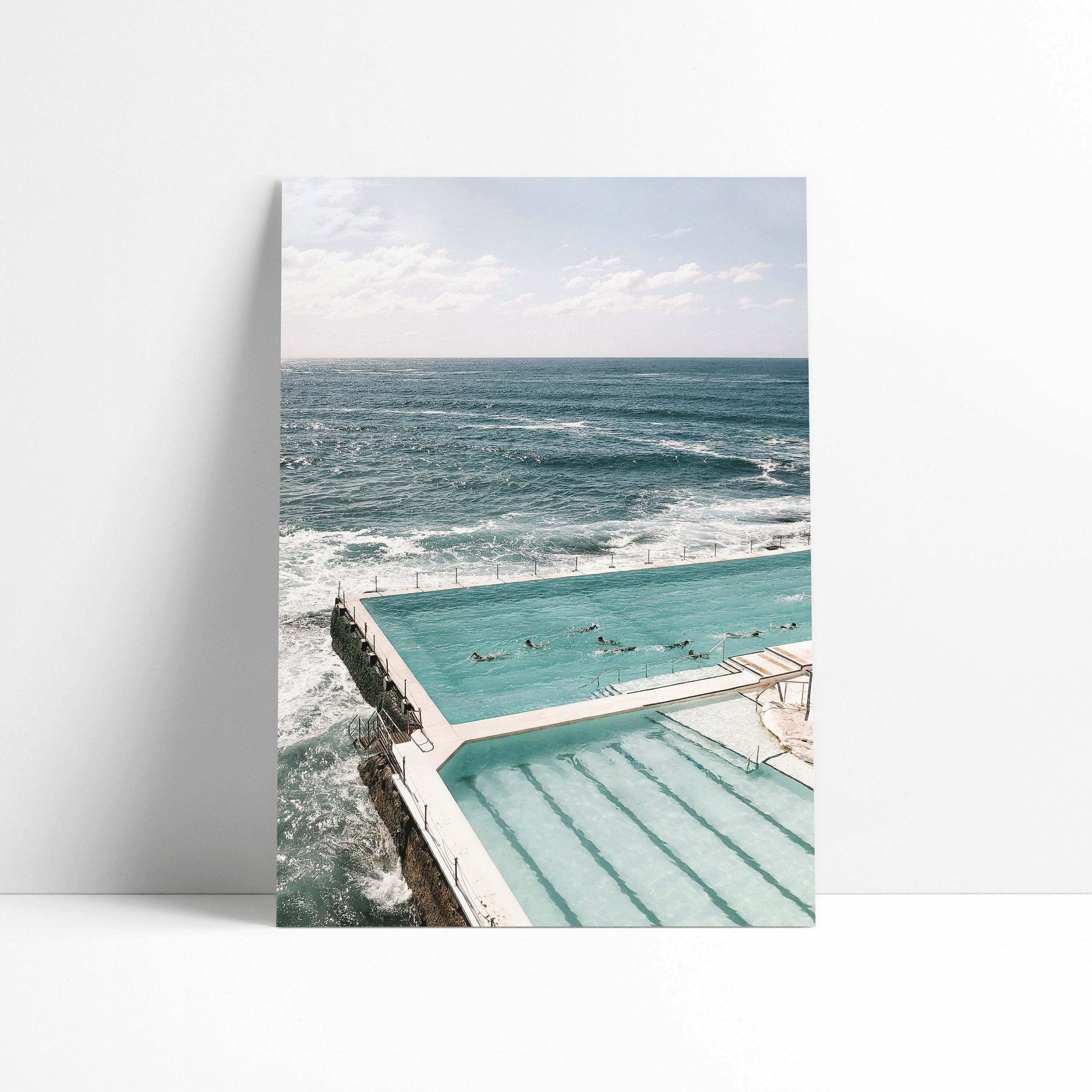 POSTER 30X40 CM -Bondi Iceberg Piscina