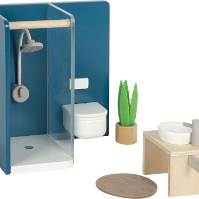 Dollhouse furniture bathroom | Dollhouse accessories | Wooden toys