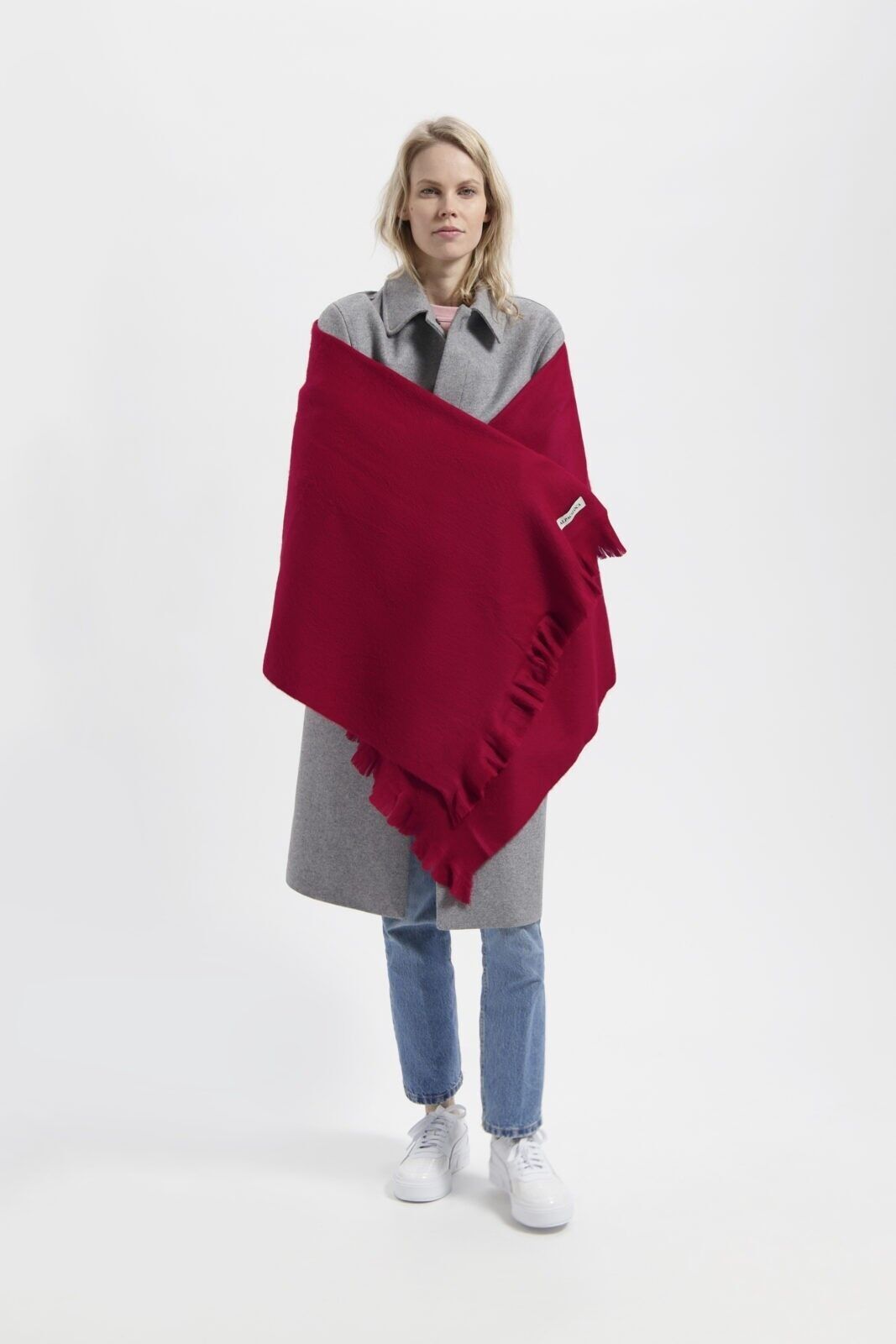 Bufanda Rojo Rubí