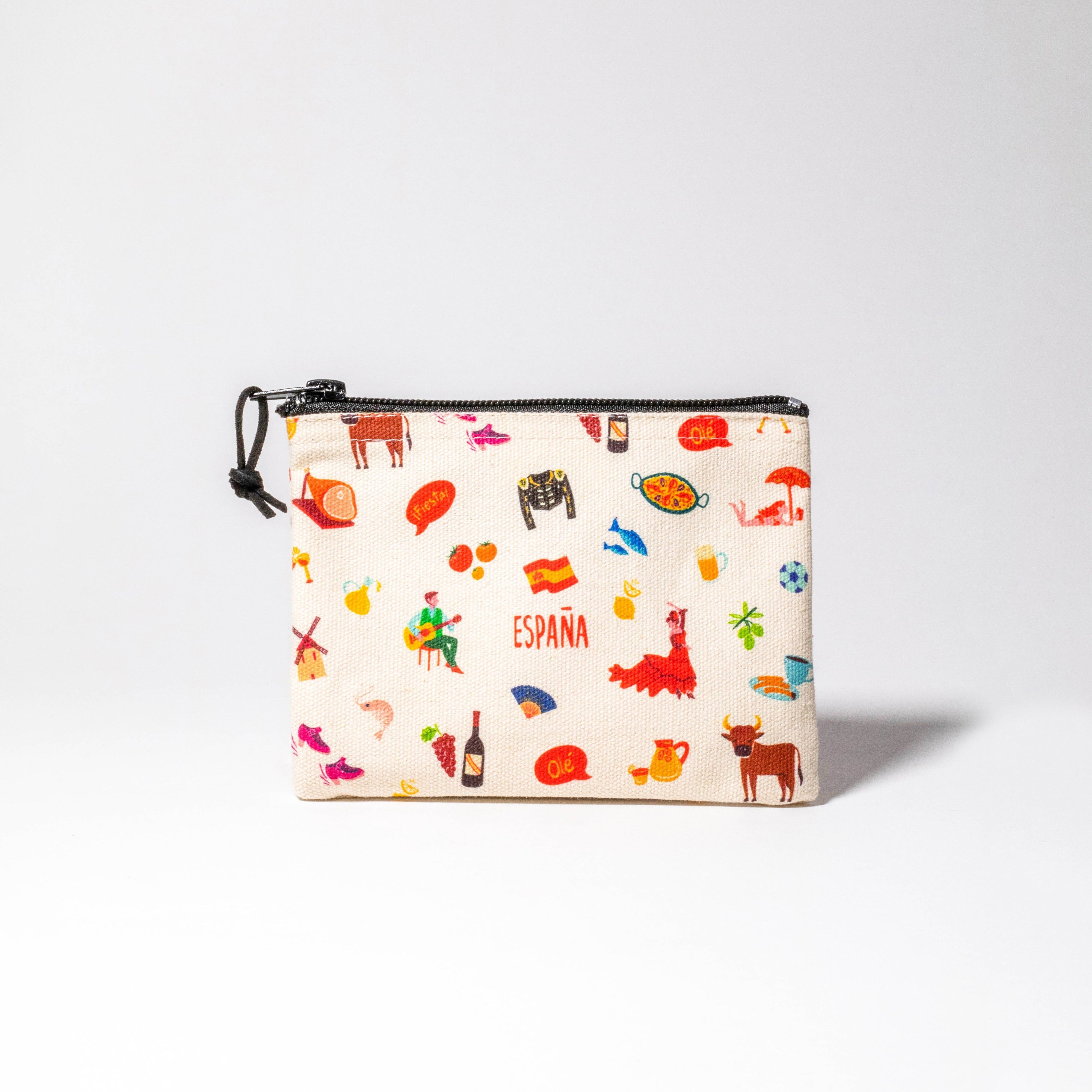 Mini-Etui mit spanischem Muster