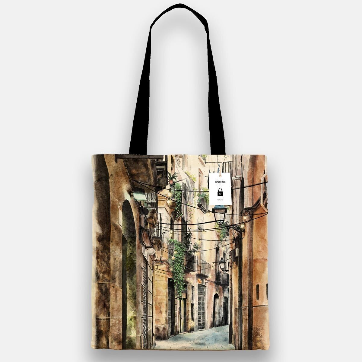 Borsa tote Streets of Born