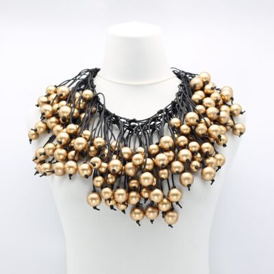 Berry Cape Style Necklace - Gold