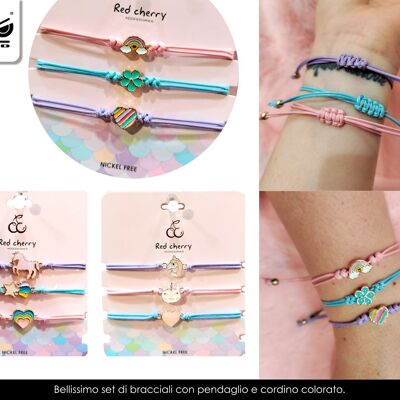 Accesorios Pulseras Set 3 Piezas