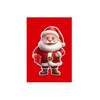 Biglietto Babbo Natale Funny