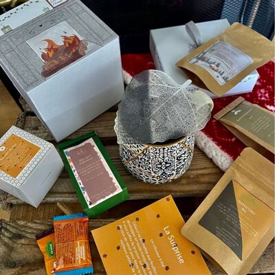 Box de Thé & Infusion "Au Coin du Feu"