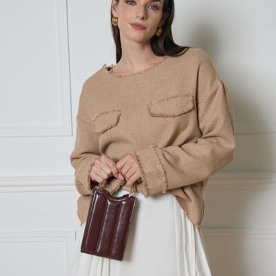Tweed sweater