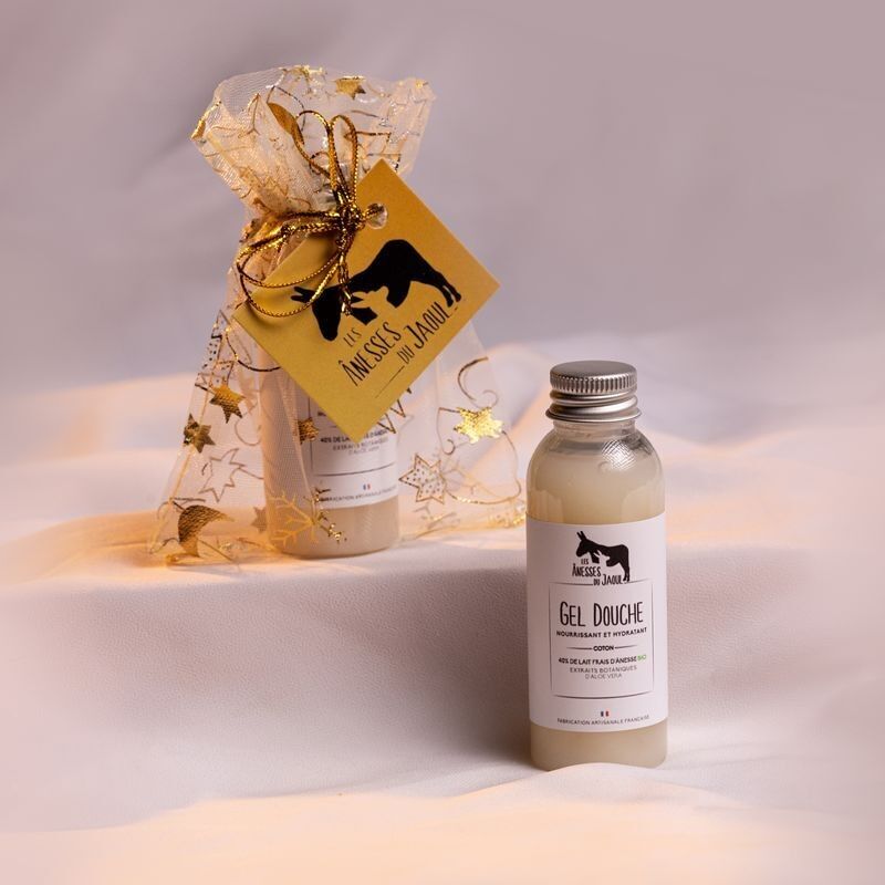 BUSTA DOCCIA GEL 50ml - 40% latte d'asina fresco