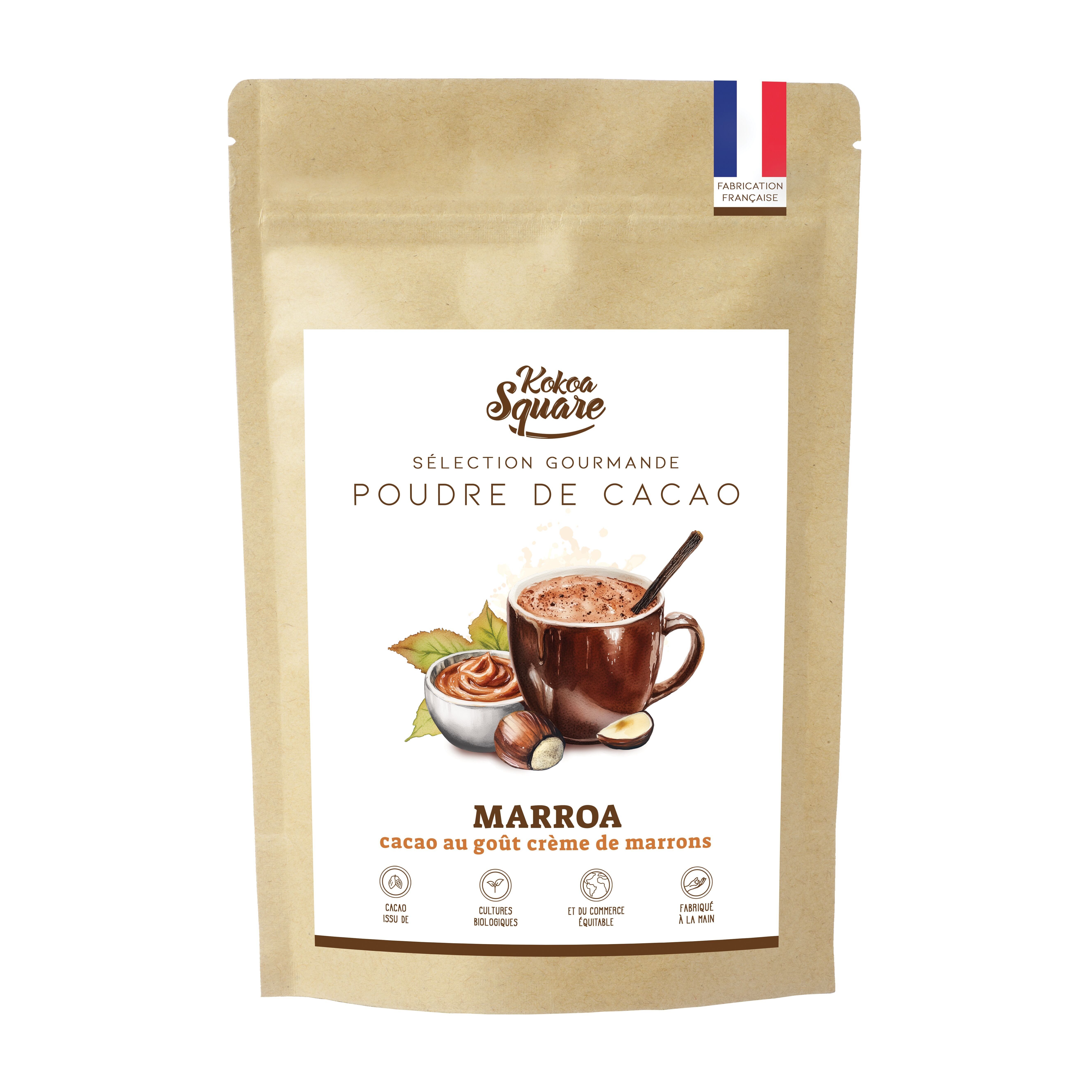 Marroa - Cacao in polvere con crema di castagne e vaniglia bourbon