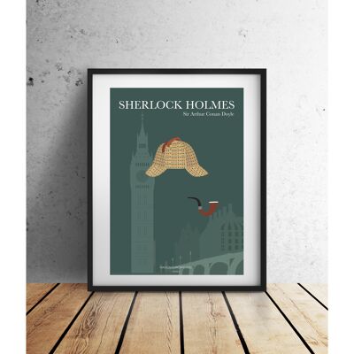Sherlock Holmes poster - A2 format