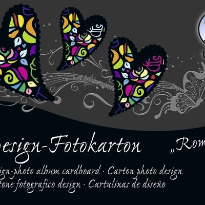 Design-Fotokarton-Block "Sonderedition Romance", DIN A6