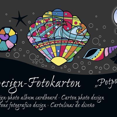 Design-Fotokarton-Block "Sonderedition Potpourri", DIN A6