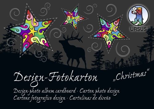 Design-Fotokarton-Block "Sonderedition Christmas", DIN A6