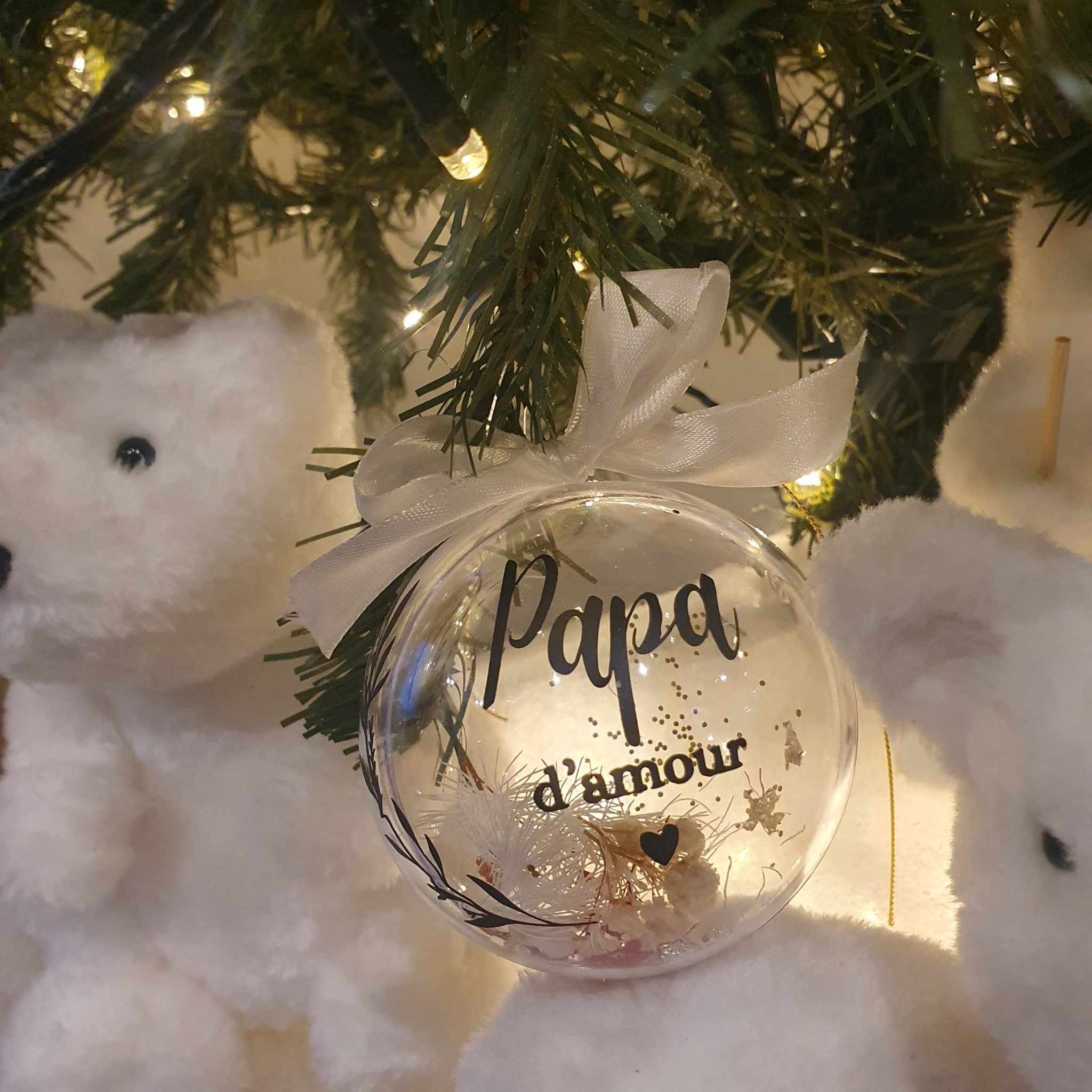 Pallina di Natale “Love Dad”.