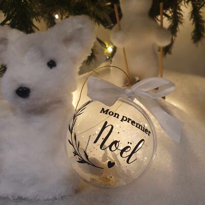 Boule de Noël "Mon premier Noël"