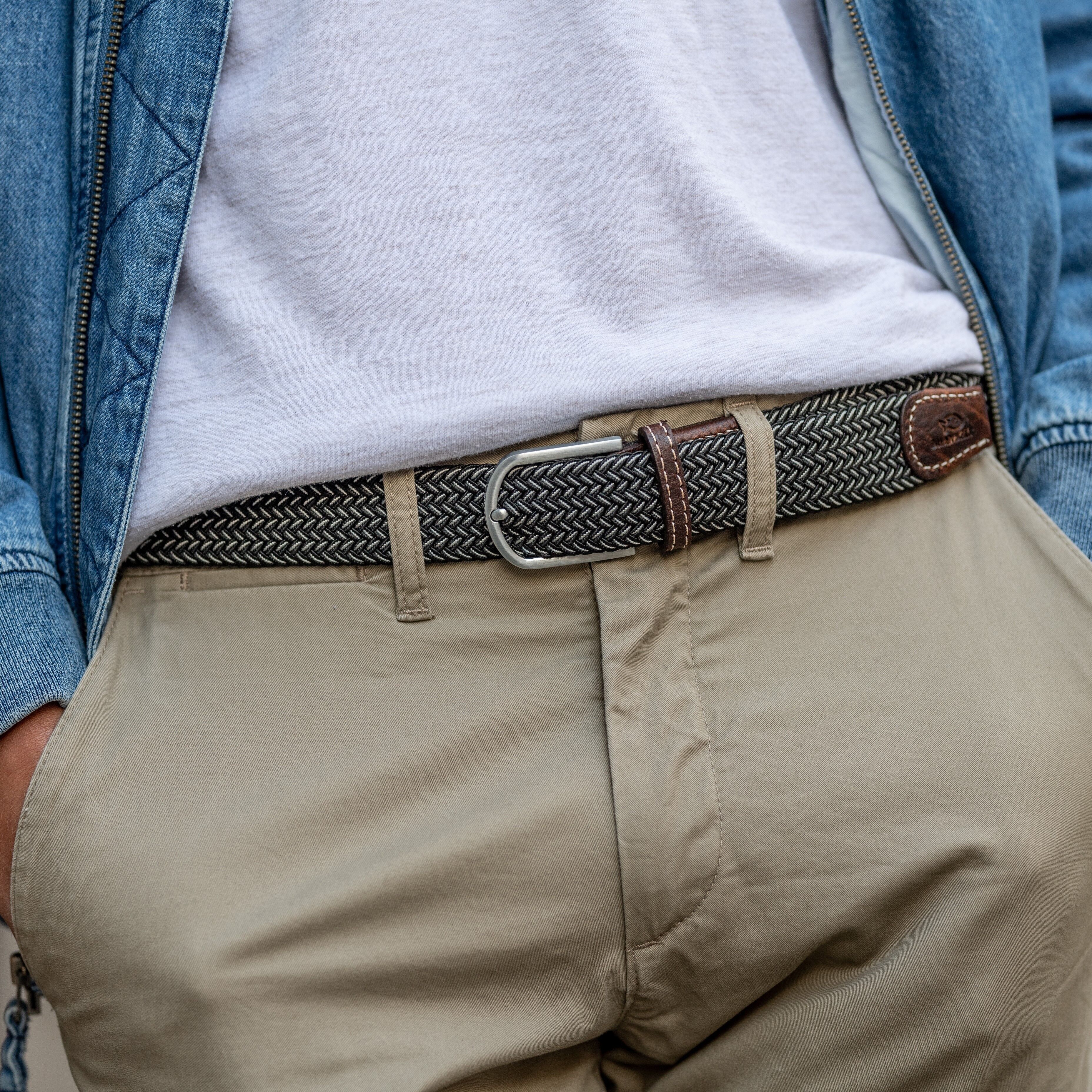 Cintura intrecciata elastica Vienna