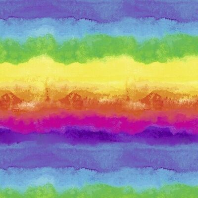 Cardboard "Rainbow - Watercolor", 49.5 x 68 cm