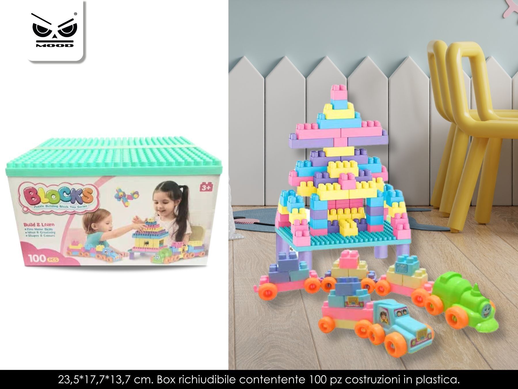 Bauklötze Puzzle Gebäude 100 Teile