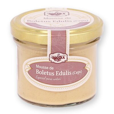 MOUSSE DE HONGOS (BOLETUS EDULIS) TARRO 125 ml.