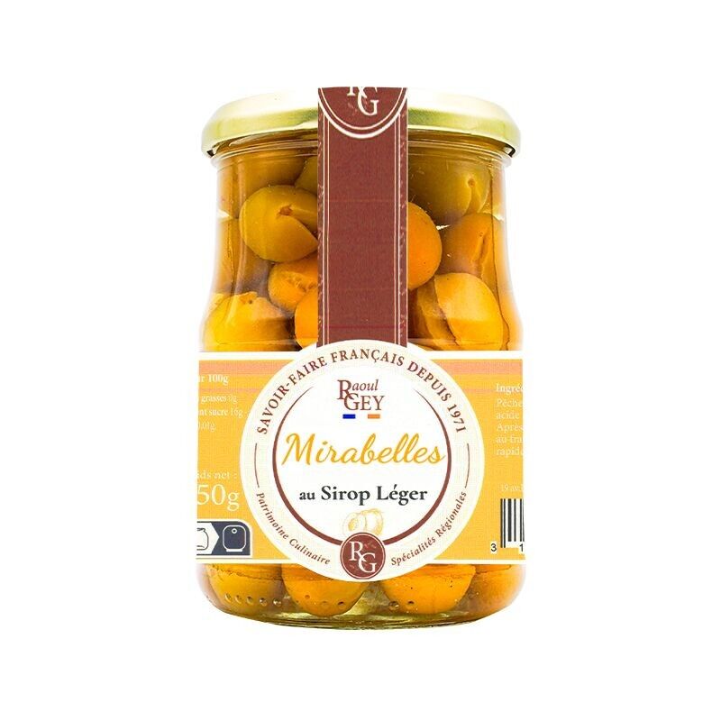 Prugne Mirabelle in sciroppo leggero 58cl