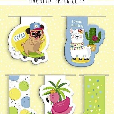 Magnetic Paper Clips "Funky"